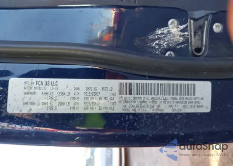 2017 Jeep Patriot Latitude 4X4 z USA, uszkodzony, nr VIN 1C4NJRFB5HD181598